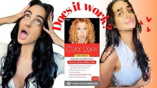 USING COLOR OOPS EXTRA STRENGTH HAIR COLOR REMOVER ON DARK / BLACK HAIR! Bleach Free w/ Instructions