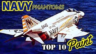 Best Paint Jobs! - US Navy F-4 Phantoms  - Vietnam War Era - United States Navy Aviation