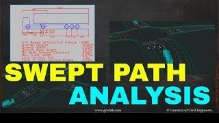 how to perform swept path analysis