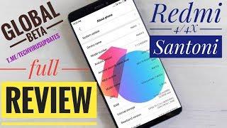 Redmi 4X/4 | Full Review of MIUI 10 Global Beta ROM | Bugs | Battery backup | AnTuTu Score .