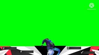 PUBG 3D character with green screen and overlay dancing and dress changing etc