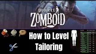 How to Level Tailoring - Project Zomboid