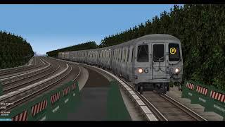 OpenBVE NYC Subway: Operating an R46 Q train from Coney Island to Prospect Park