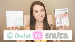 OWLET VS SNUZA | BABY BREATHING MONITORS COMPARISON | Erika Ann