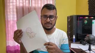 How to sketch | ছোট ডাইনোসর  | Shihab Job News