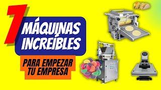 7 MÁQUINAS INCREÍBLES para empezar TU EMPRESA 