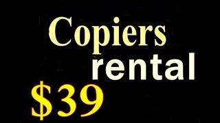 Office Copiers for Rent New York, NY