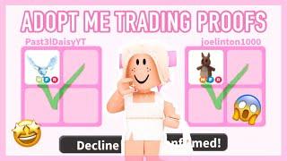 AdoptMe Trading Proofs Pt. 3 | Successful Trades in AdoptMe With Proof | AdoptMe Trading Compilation