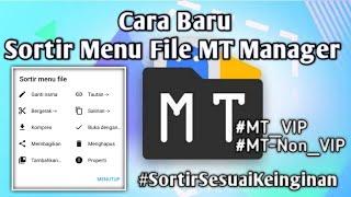 Cara Sortir Menu File MT Manager