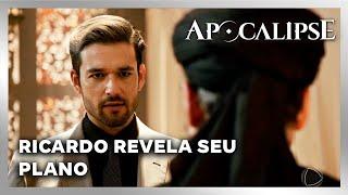 NOVELA APOCALIPSE: Ricardo revela planos para dominar a humanidade