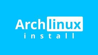 Как я устанавливаю ArchLinux за 15 минут