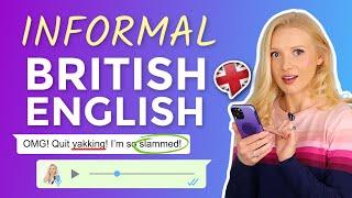 Everyday British English - Slang English Vocabulary