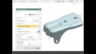 Основы NX - Измерение расстояния | NX fundamentals - Measuring distances