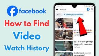 Find Recent Watched Video History Facebook App | Delete Facebook History | Find Facebook Watched Ree