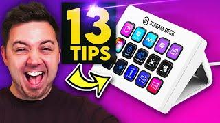  13 ESSENTIAL Stream Deck Tips!