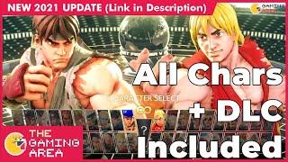 Street Fighter V Champion Edition - All Characters (New Update)