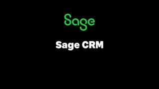 Sage CRM: Create a Simple Workflow - Primary and Transition Rules