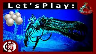 Ep. 8 TAMING A BARYONYX TO FIND SILICA PEARLS! Let's Play: Ark Crystal Isles