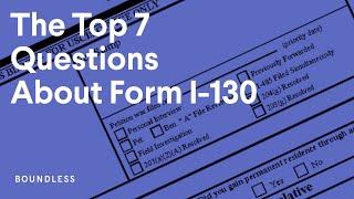 Frequently Asked Questions About Form I-130