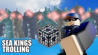 Blox Fruits - Sea Kings Trolling