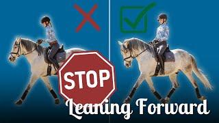 How to Stop Leaning Forward and Sit Back!