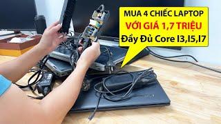 Bỏ 1,7 Triệu Để Mua 4 Chiếc Laptop Core i3, i5, i7 Nhưng Nhận Hàng Mở Hộp Thì Ối Dồi Ôi