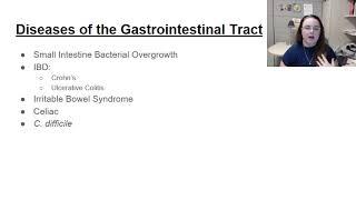 Microbiota and Diseases of the Gastrointestinal tract