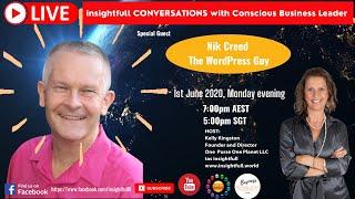 Come and join Kelly Kingston ~ BizQueen and Nik Cree as they talk all things business