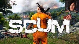Alone Against the Odds: SCUM Steam Solo Survival Gameplay! 1/2