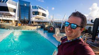 First MSC Cruise EVER! MSC Divina Embarkation, Welcome Lunch | VLOG 1