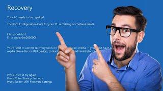 Your PC/Device Needs To Be Repaired Windows 10/11 (Fix UEFI Won't Boot)