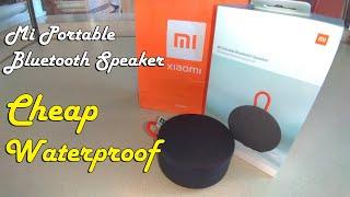 Mi Portable Bluetooth Speaker Review - Compact and waterproof - It Floats!