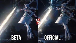 Jinhsi Beta vs Official Gameplay Comparisons!!! Is There Any Improvements??? Wuthering Waves 1.1
