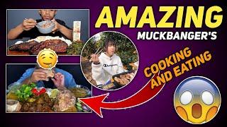 AMAZING  MUCKBANGER'S COOKING AND EATING / MX ALPHA