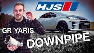 HJS DOWNPIPE & LEGALER SOUND für den GR YARIS | michatronics