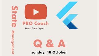 Questions and Answers | Flutter State Management | PRO Coach | Vivek Yadav