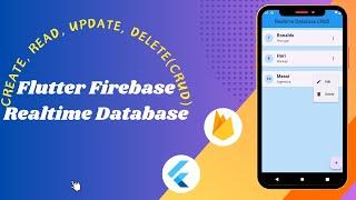 Flutter Firebase Realtime Database CRUD | Flutter Firebase CRUD