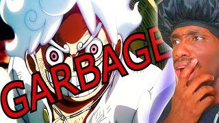 YOUNG DEFIANT Gear 5 Is The Worst Transformation Of All Time - One Piece Episode 1071 Sucks REACTION