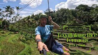 Tegallalang ziplining