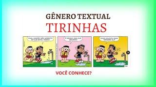 GÊNERO TEXTUAL TIRINHAS. [Aula Fácil e Divertida]