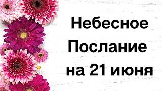 Небесное послание на 21 июня. Стабильный прогресс.