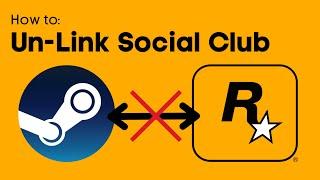 How To Unlink Steam From Rockstar Social Club Account - Full Guide!