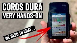 COROS Dura Bike GPS Hands-On: Never Charge Again?