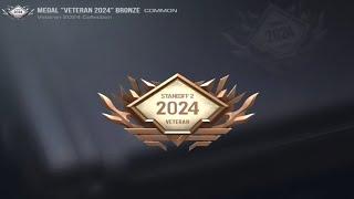 ПОЛУЧИЛ MEDAL "VETERAN 2024" BRONZE STANDOFF 2