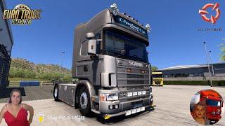 Euro Truck Simulator 2 (1.53) Scania 4 Series By JUseeTV [1.53] New Version + DLC's & Mods