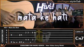 Hivi - Mata Ke Hati Fingerstyle Guitar Cover | TAB Tutorial