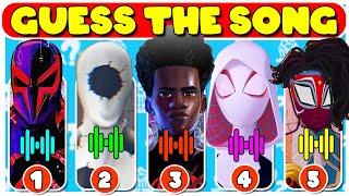 Guess The Spider Man Across The Spider Characters By Their Song | Spider Man Quiz Edition