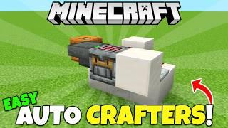 5 USEFUL Auto Crafters You WILL NEED! Minecraft 1.21 Tutorial