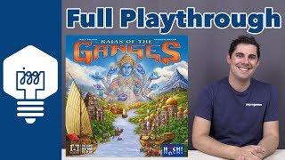 Rajas of the Ganges Full Playthrough - JonGetsGames