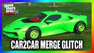 CAR 2 CAR MERGE GLITCH in GTA Online! Jedes Auto selber Modden!